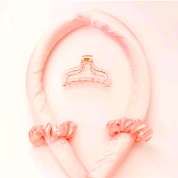 Heatless Hair curling set color Pink - Picture 3 of 5